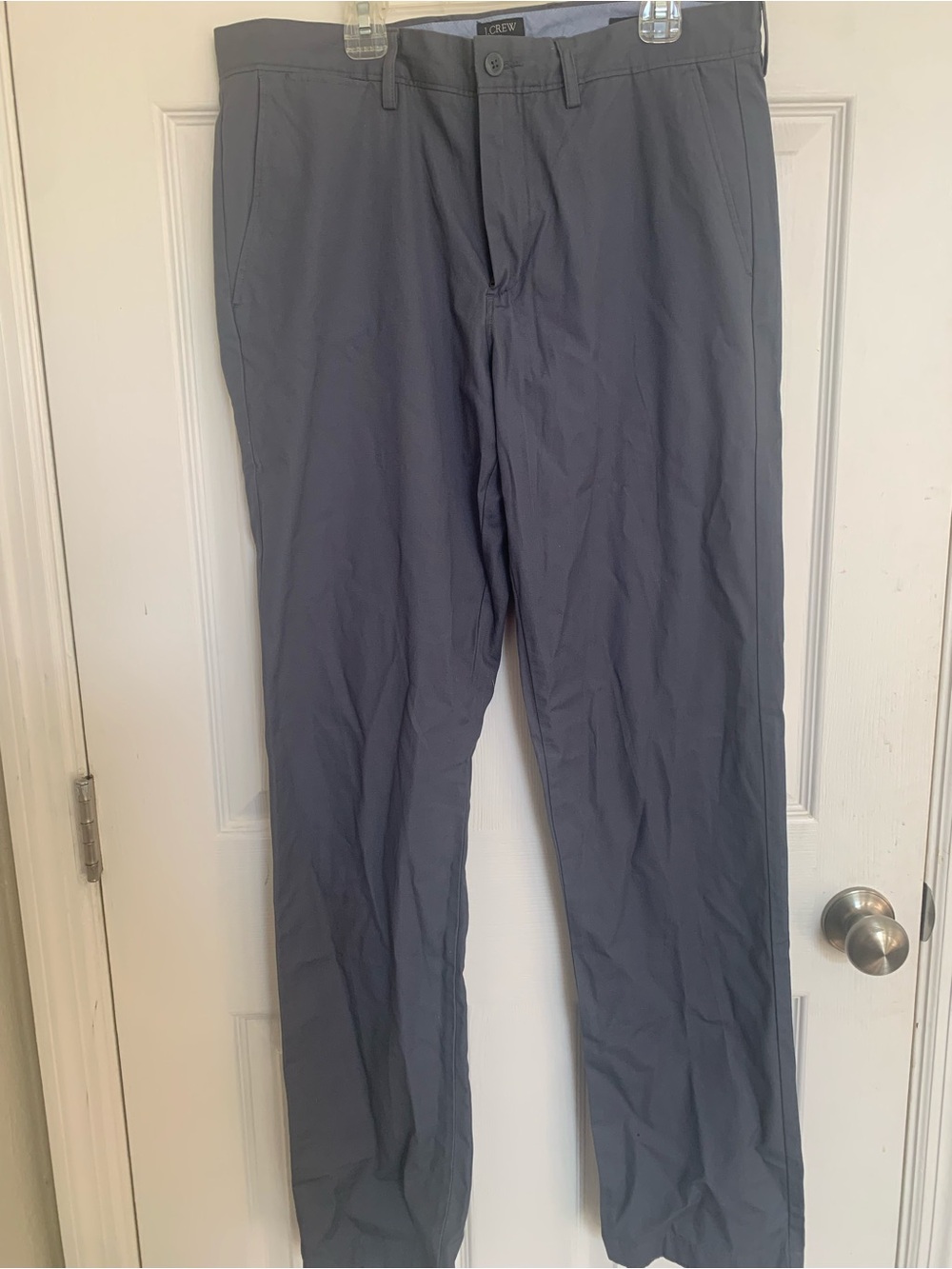 J. Crew Men's Slate Blue Gray Chinos